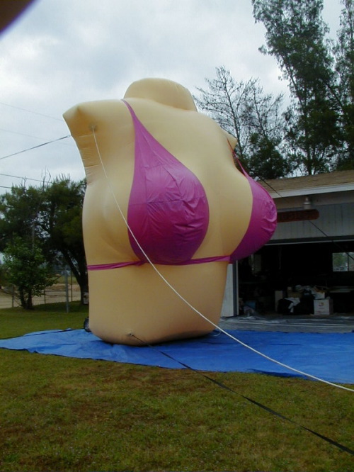 Custom Advertising Balloons torso with breasts